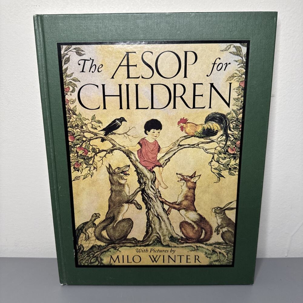 The Aesop For Children 1993 With Pictures By Milo Winter vintage Hardcover